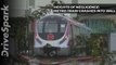 Delhi Metro Train Breaks Through Boundary Wall - DriveSpark