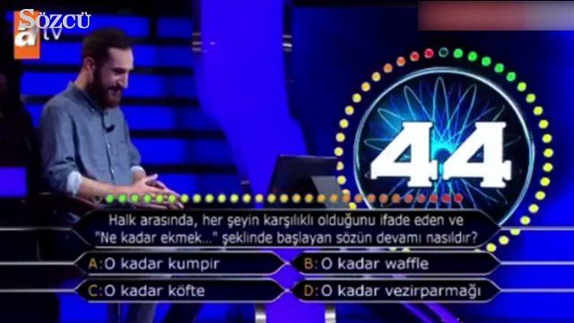 Milyoner'de Yarışmacının Verdiği Cevaba, Kız Arkadaşı Kulaklarını Kapattı