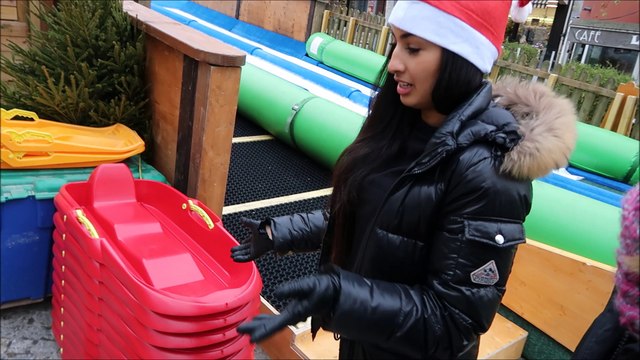 Romans-sur-Isère : ça glisse sur la piste de luge !