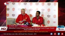 Islamabad United Coach Dean Jones & Blowling Couch Waqar Younis  Press Confrence Part 02
