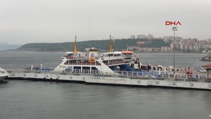 Çanakkale Gökçeada Feribot Seferlerine Fırtına Engeli
