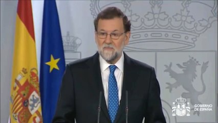 Mariano Rajoy valora los resultados del 21D