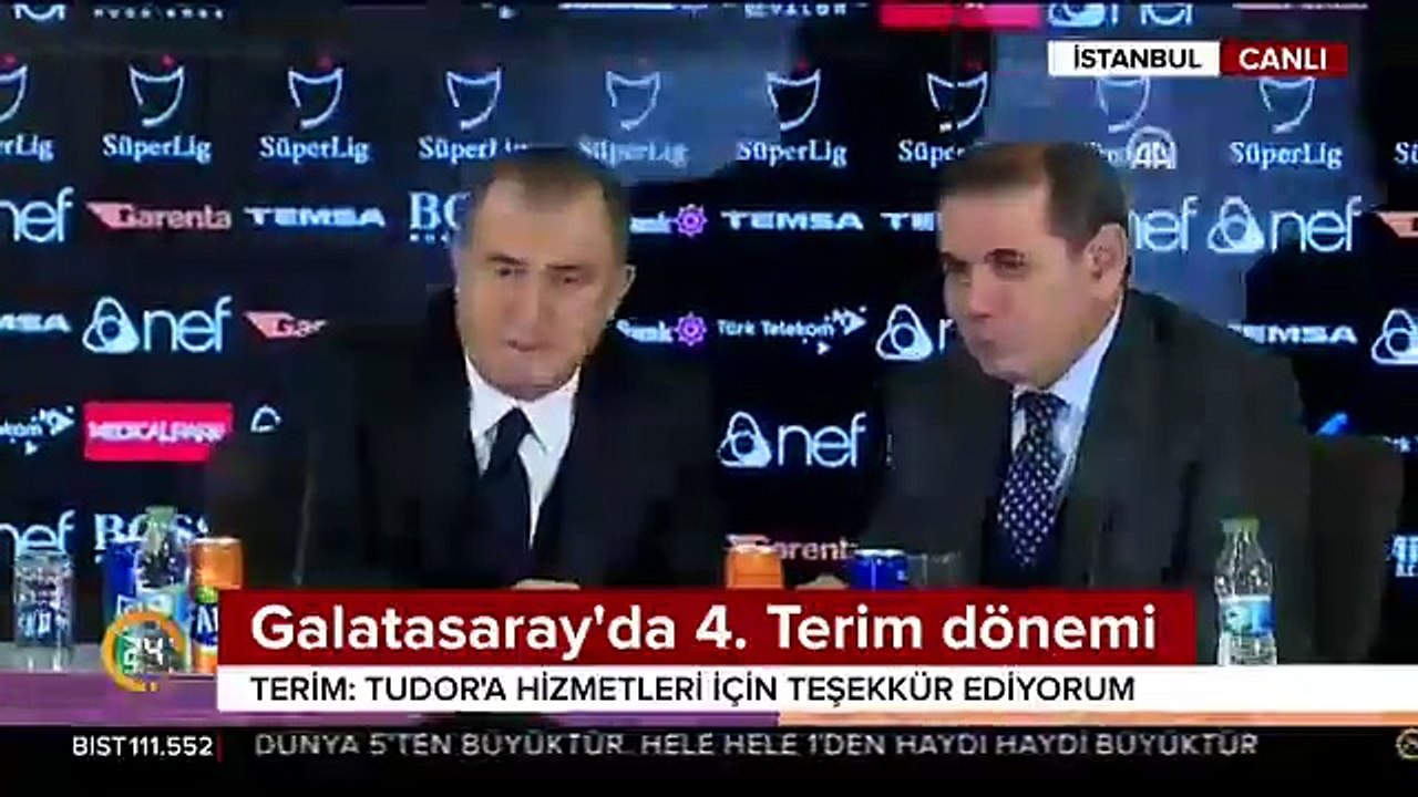 Fatih Terim resmen Galatasaray'da