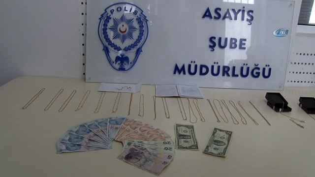 Kuyumculara sahte altın satan çete yakalandı