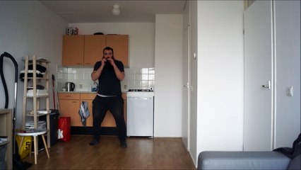 Boxing training - Head movement and evading training 3