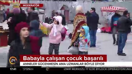 Babayla çalışan çocuklar daha başarılı oluyor