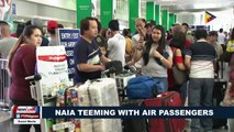 NAIA teeming with air passengers