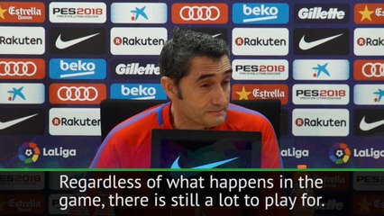 Clasico win doesn't secure title for Barca - Valverde