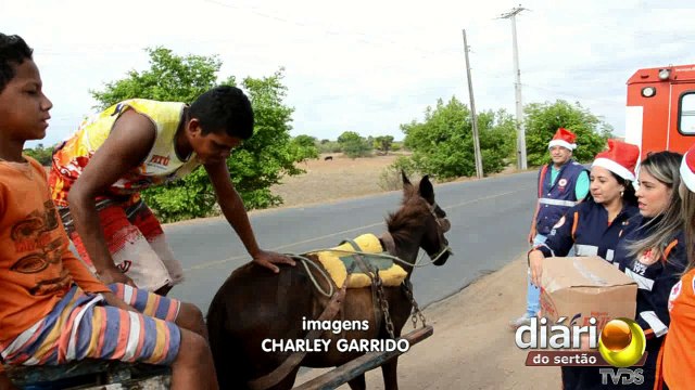 Samu realiza campanha de natal e distribui alimentos em comunidades carentes em Sousa