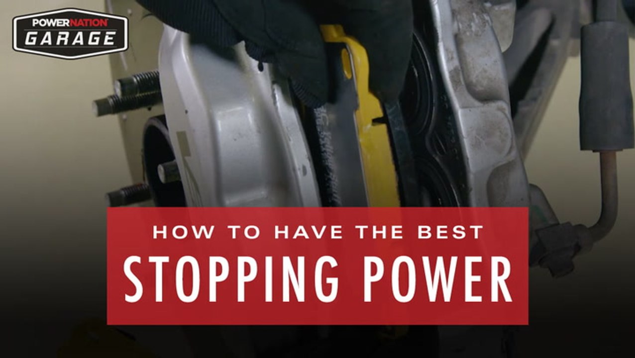 If You're Gonna Go Fast, You're Gonna Need To Be Able To Stop