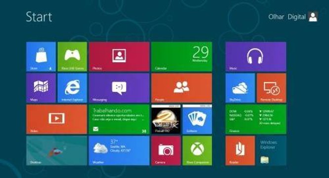 Experimentamos o Windows 8! Confira as principais novidades da versão