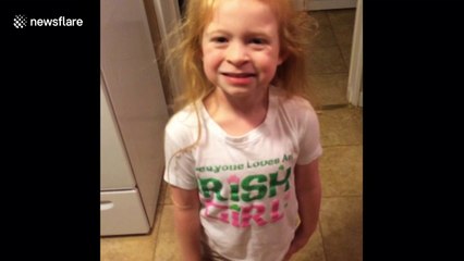 Tennessee girl reacts hysterically to elf on the shelf