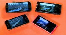Comparativo: iPhone 4S, Samsung Galaxy X, Nokia Lumia 800 e Motorola Razr