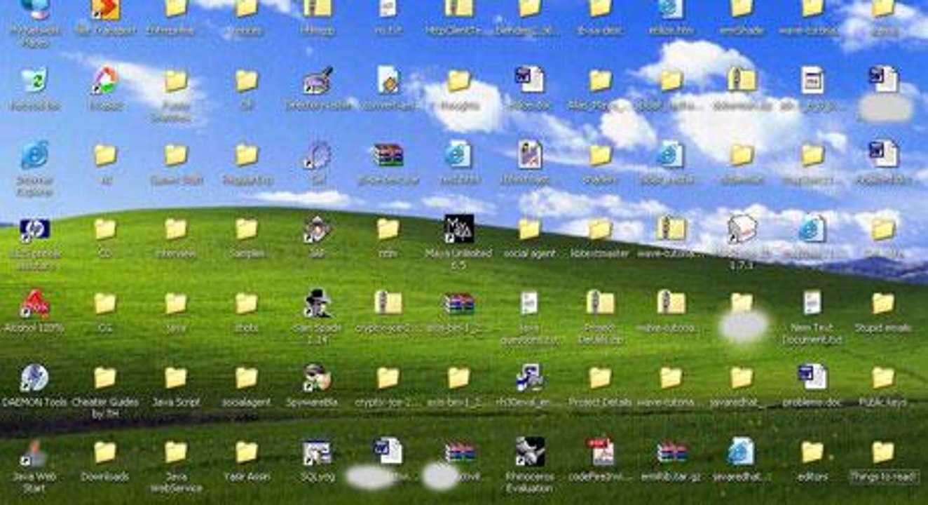 Desktop lotado?