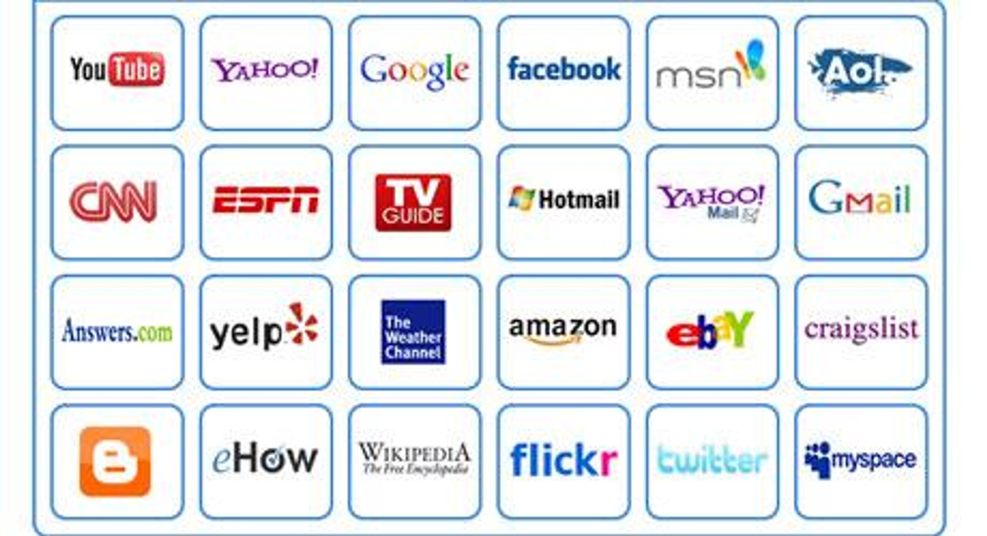 Todo o conteúdo da internet em um único site