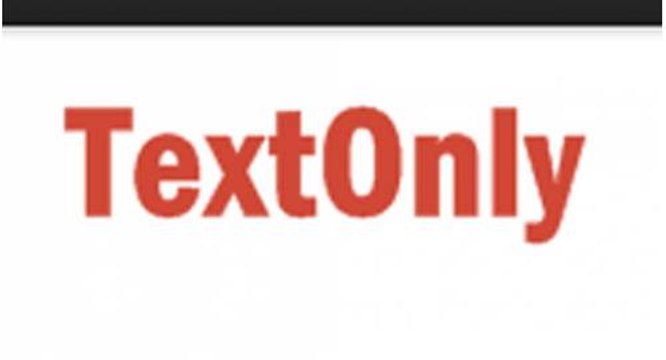 Para conexões lentas: elimine fotos pesadas e converta sites inteiros em texto