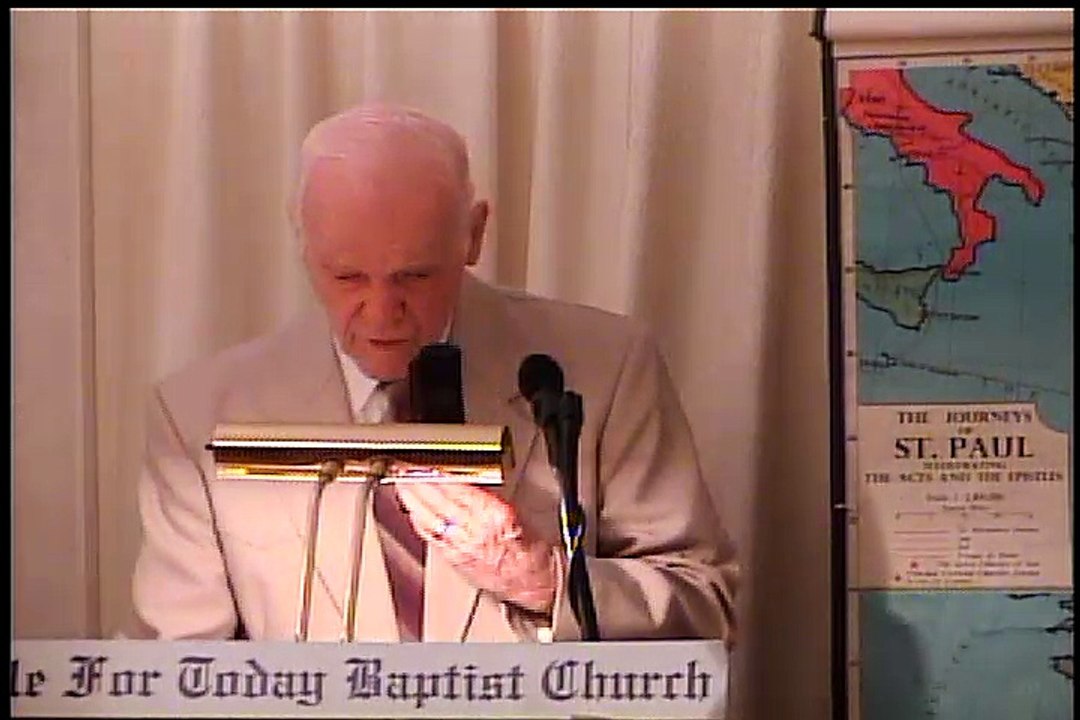 That Rock Was Christ  –   1 Corinthians 10:1-8    –  Pastor D. A. Waite  –  BFTBC