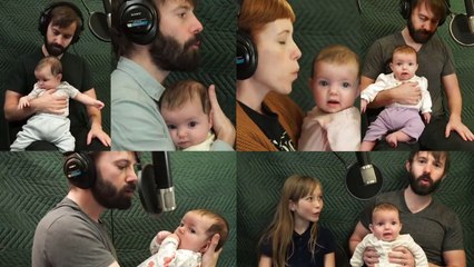 Une famille chante « Don't Worry, Be Happy » avec sa petite fille de 4 mois