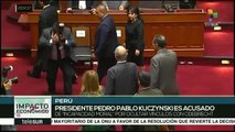 Perú: PPK es acusado de 'incapacidad moral', podría ser destituido