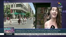 Chile: No AFP marcha en repudio a represión a jubilados en Argentina