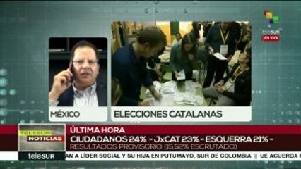 Laborde: mapa político en Cataluña cambió tras comicios del #21D