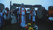 Unas 5.000 personas celebran el solsticio de invierno en Stonehenge