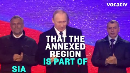 Russian Santa Claus Sent To Crimea On Political Propaganda Mission