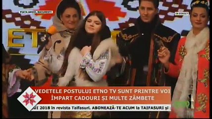 Anamaria Rosa Preda - Trandafir de la Moldova (16 ani ETNO TV - 22.12.2017)
