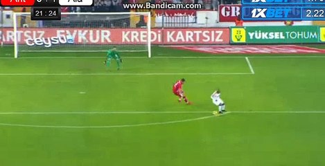 Vagner Love GOAL - Antalyaspor 0-1 Alanyaspor 22.12.2017