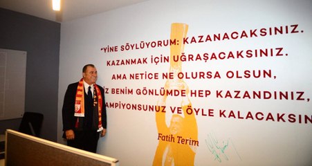 Fatih Terim'e Kendi Adını Taşıyan Oda!