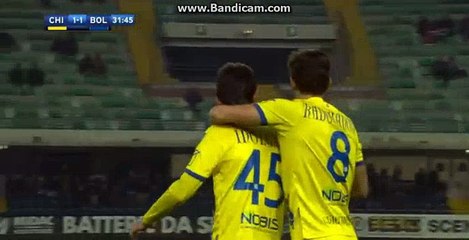 Robero Inglese GOAL - Chievo Verona 1-1 Bologna