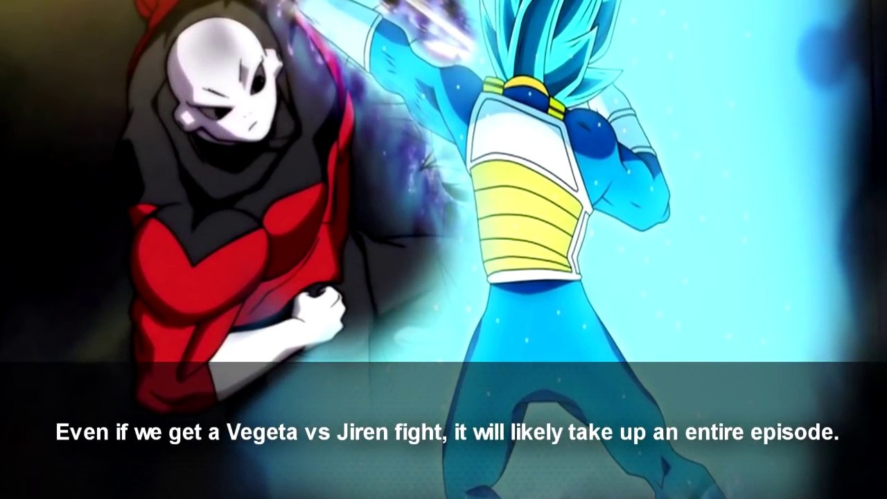 Vegeta Vs Jiren (Dragon Ball Super 122 New Spoilers)