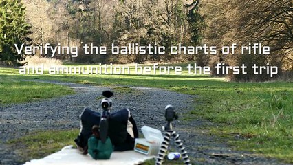 Sighting in for hunting season