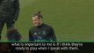 Zidane puts trust in Bale's call for El Clasico return