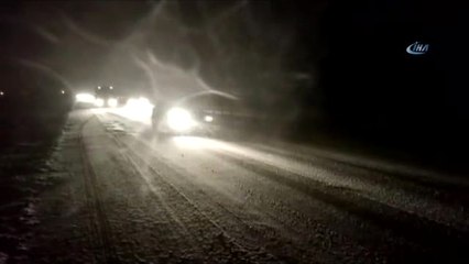 Tekirdağ'da Kar Yağışı Başladı