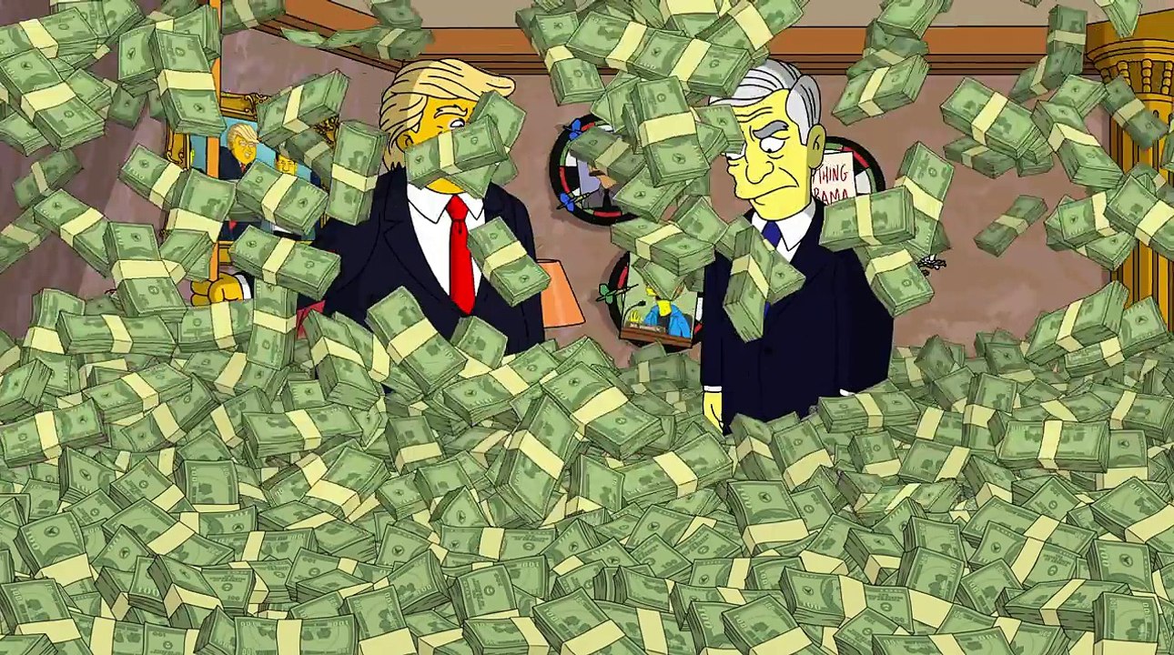 Mueller Meets Trump | Season 29 | THE SIMPSONS