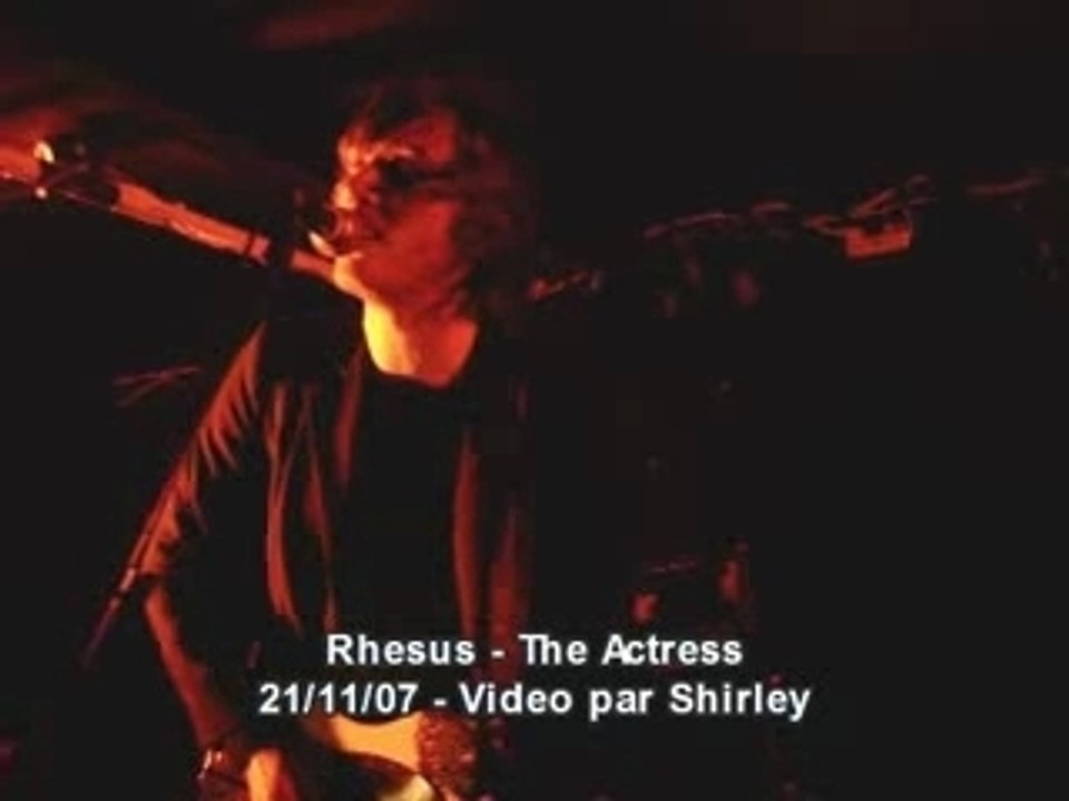Rhesus the actress live