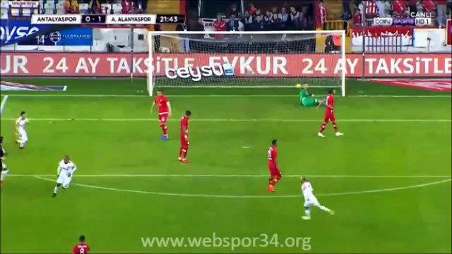 All Goals Turkey Süper Lig - 22.12.2017 Antalyaspor 3-1 Alanyaspor
