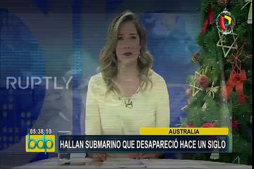 Australia: hallan submarino que desapareció en 1914