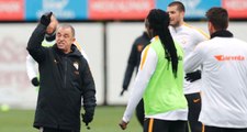 Galatasaray Teknik Direktörü Fatih Terim'in İlk İdmana Çıktı