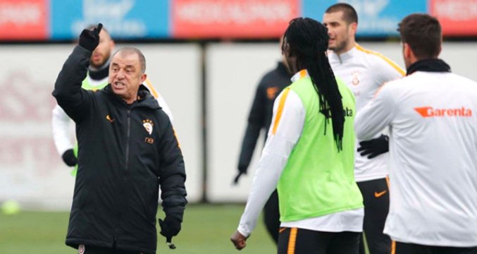 Galatasaray Teknik Direktörü Fatih Terim'in İlk İdmana Çıktı