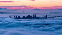 Timelapse Video Captures 'Ocean' of Clouds Over Vancouver, British Columbia