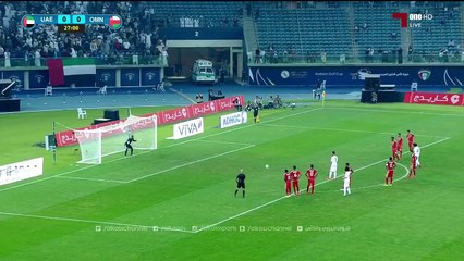 اهداف مباراه الامارات 1-0 عمان خليجي 23 بتاريخ 22-1-2017