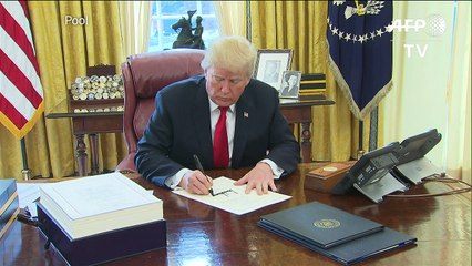 Trump promulga lei da reforma fiscal