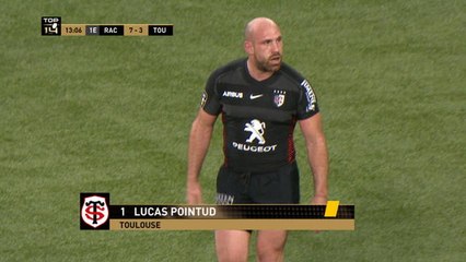 Top 14 - 13ème journée - Carton jaune pour le toulousain Lucas Pointud !
