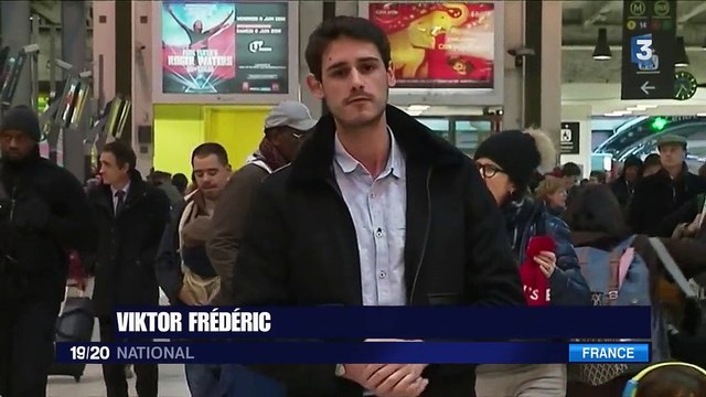 Gares : les trains sont pris d'assaut pour les fêtes