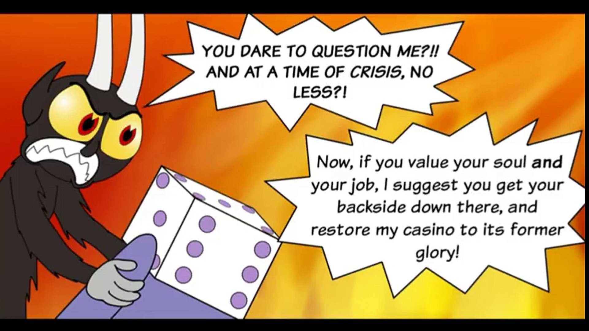 ⁣Cuphead Comic Dub #49! Cuphead Comics! Cuphead Fanart! With King Dice!  Christmas Videos!