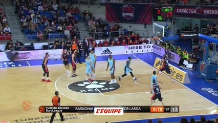 Basket - Euroligue (H) : Vitoria bat Barcelone de justesse