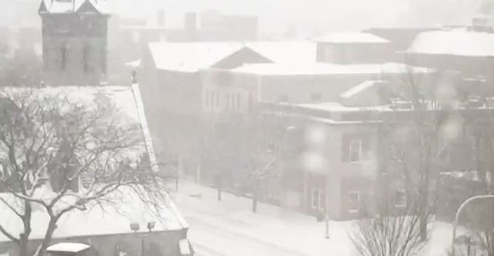 Snow Blankets Upstate New York