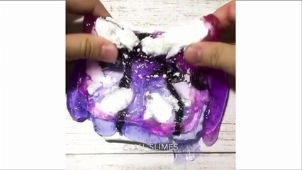 CLAY SLIME MIXING -  Most Satisfying Slime ASMR Video compilation !!-7ipUo9NHYYA